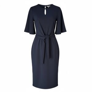 Elegant Navy Blue Dress